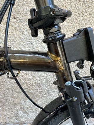 Brompton C Line 6v Black Lacquer