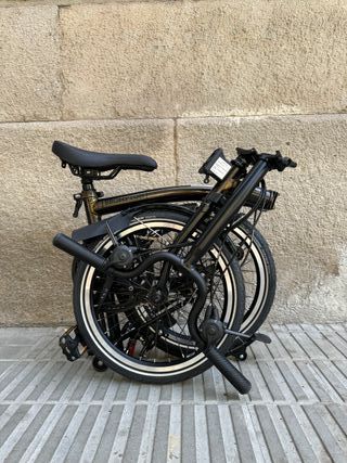 Brompton C Line 6v Black Lacquer