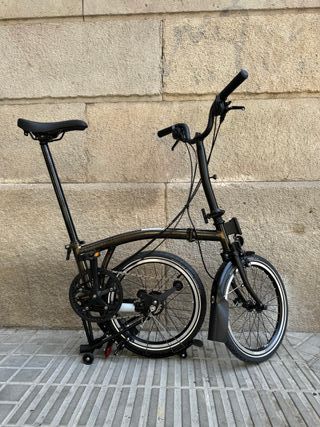 Brompton C Line 6v Black Lacquer