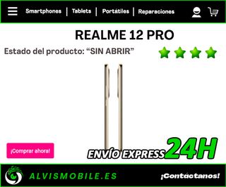 💥Realme 12 Pro 12GB/256GB Beig "Sin abrir"💥