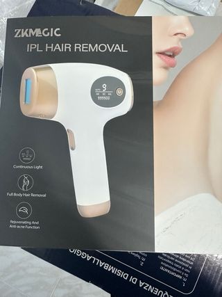 Depiladora luz pulsada IPL