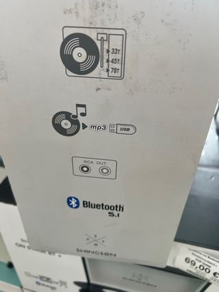 SWINGSON tocadiscos retro 