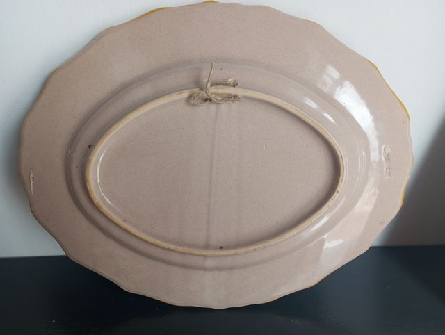 Bandeja antigua ceramica