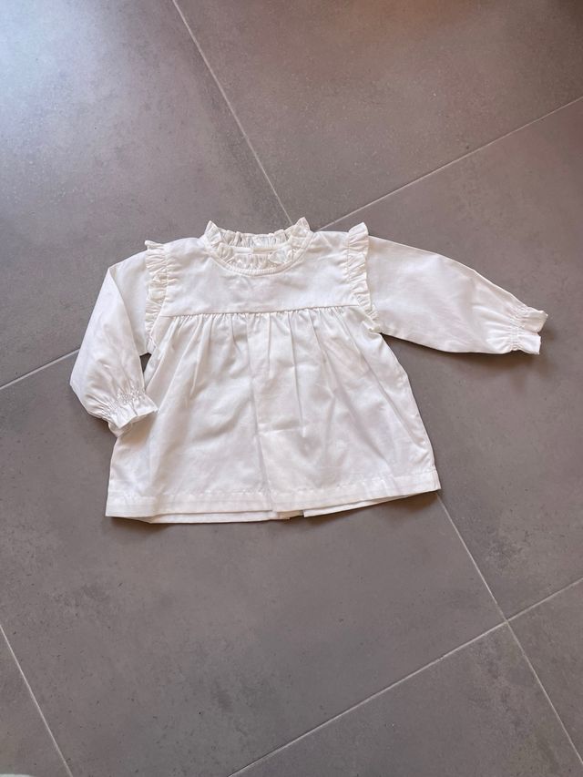 Blusa/camisa nueva bebé Neck&Neck
