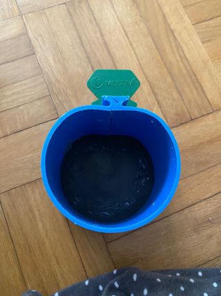 Cilindro de plastico