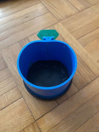 Cilindro de plastico