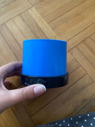 Cilindro de plastico