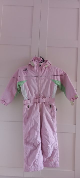 Mono esquiar, nieve niña talla 5