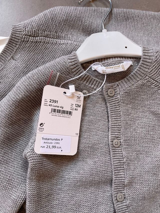 Rebeca/chaqueta punto niña