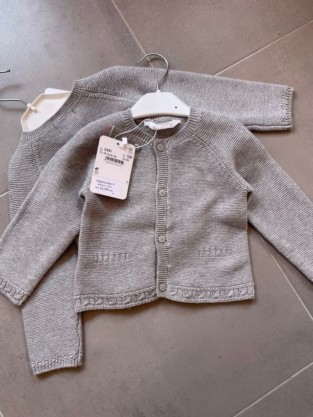 Rebeca/chaqueta punto niña