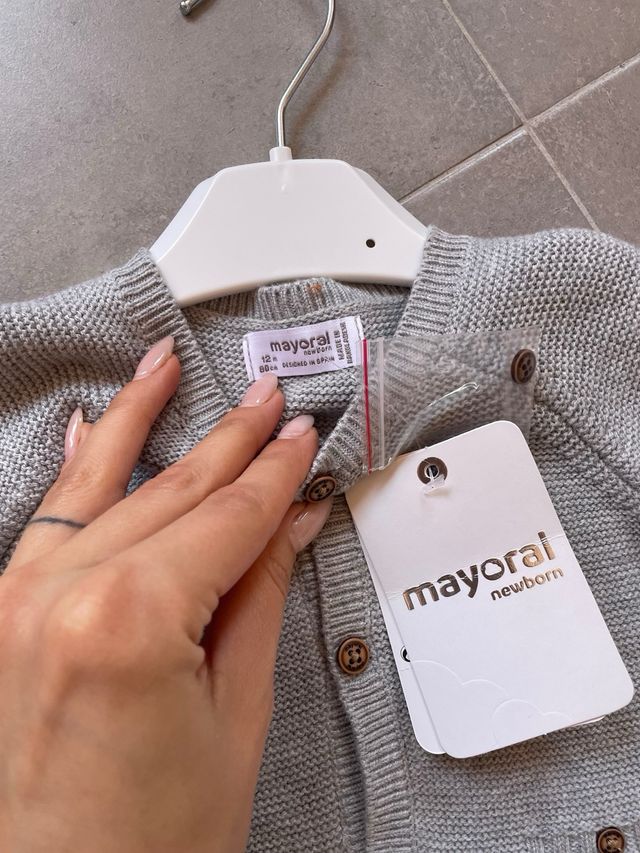 Rebeca/chaqueta punto niña