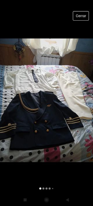 Traje de comunión talla 14