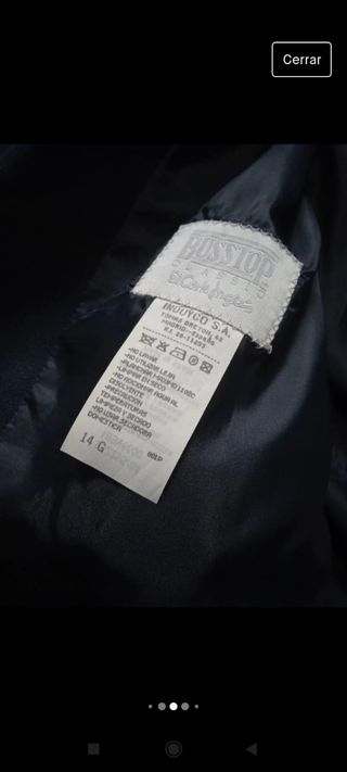 Traje de comunión talla 14