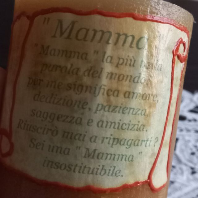 Candela mamma