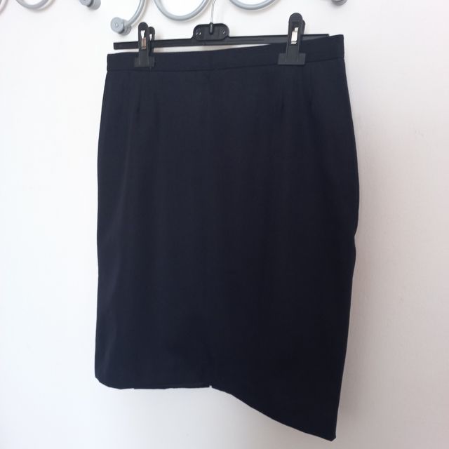 Gonna tubino blu scuro