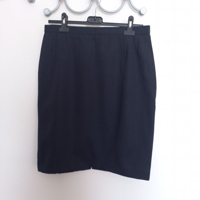 Gonna tubino blu scuro