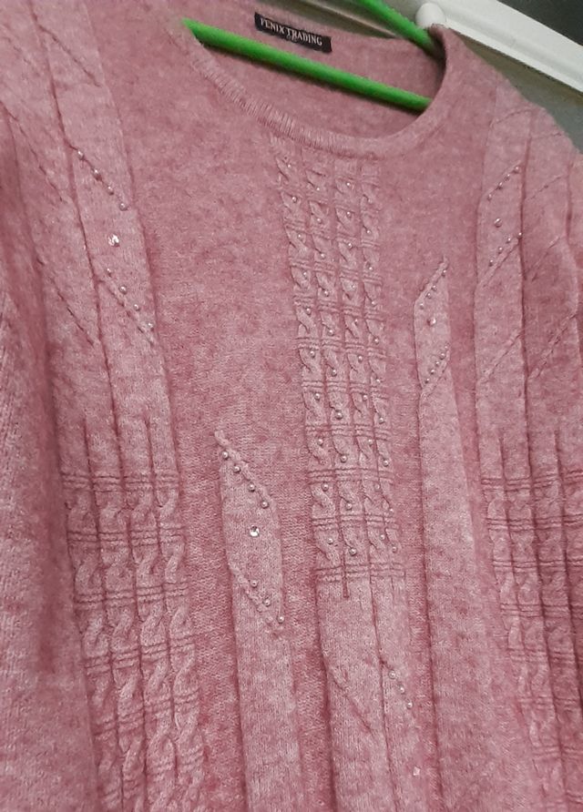 Jersei de lana fina para mujer