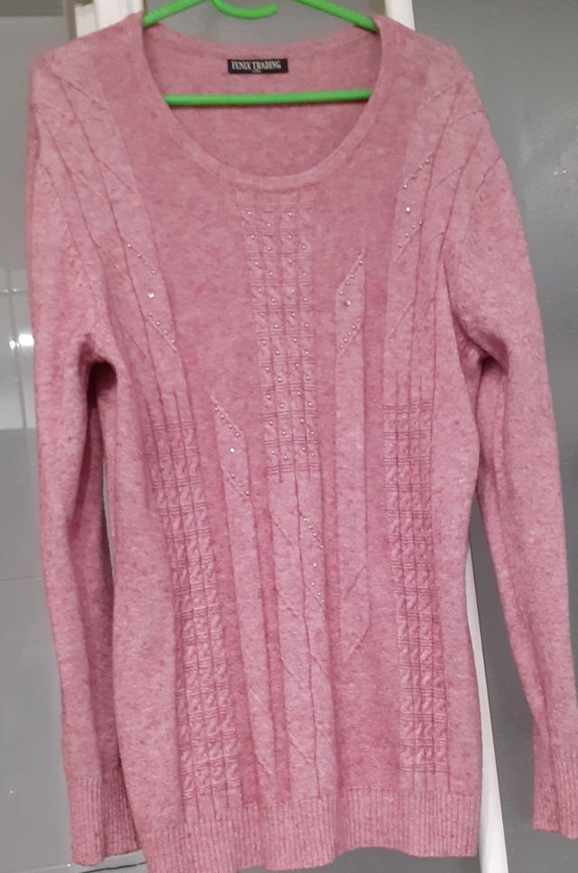 Jersei de lana fina para mujer