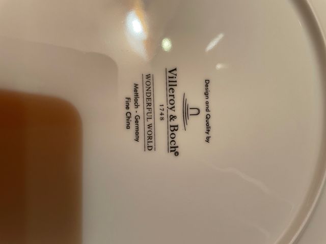 Piatti segnaposto linea classica  di Villeroy & Bo