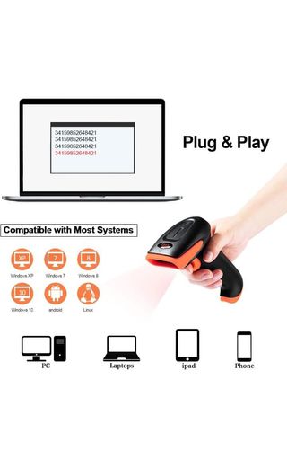 Lector de Código de Barras QR 2D Tera 