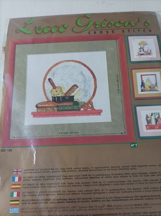 Lote kits punto de cruz