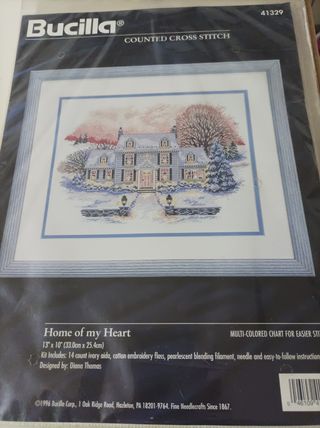 Lote kits punto de cruz