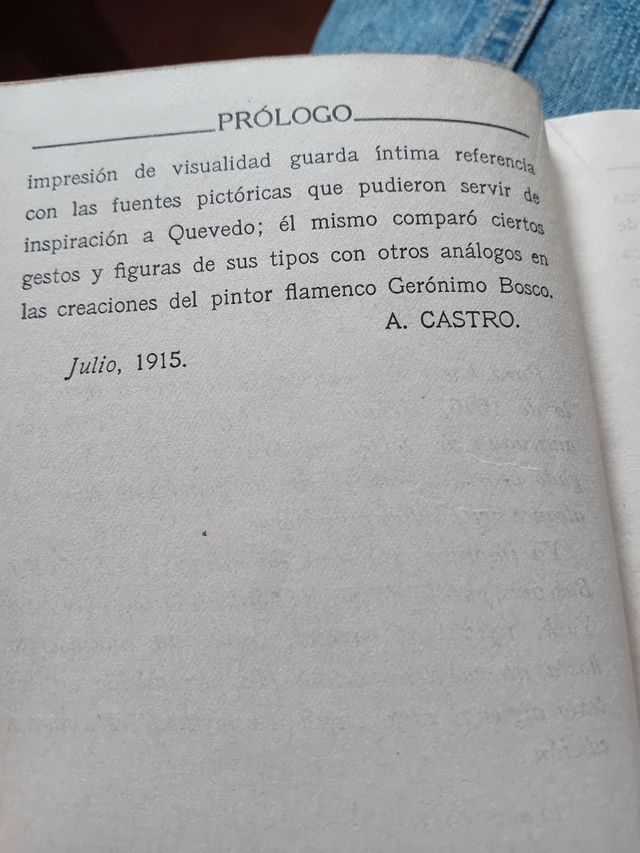 Vita di Buscón Francisco Quevedo 1917