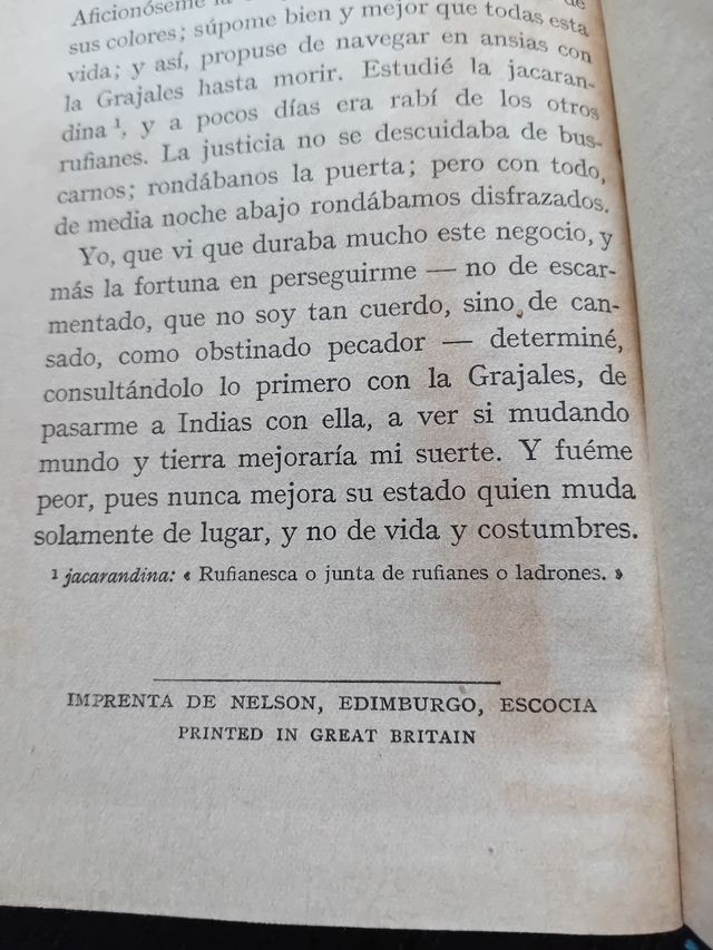 Vita di Buscón Francisco Quevedo 1917
