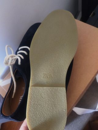 Zapatos blucher soft hombre