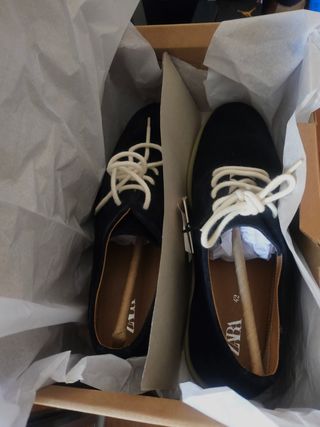 Zapatos blucher soft hombre