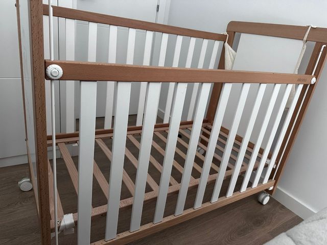 Cuna con kit colecho y colchón, Micuna