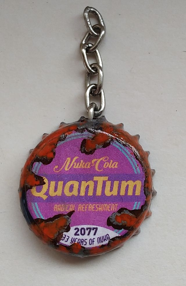 Fallout tappo Nuka Cola - portachiavi replica