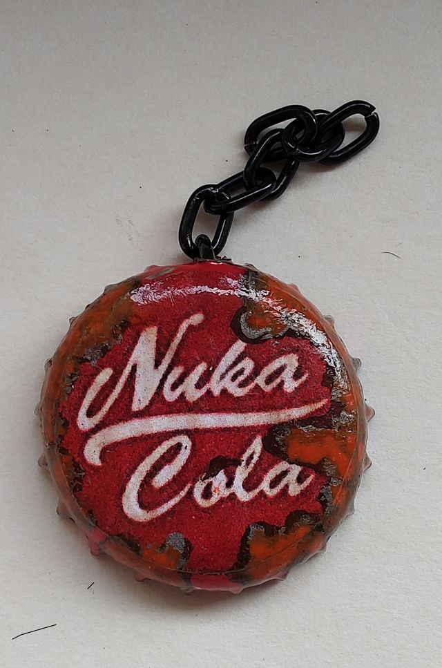 Fallout tappo Nuka Cola - portachiavi replica