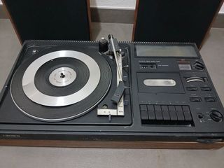 Giradischi Cassette Impianto Stereo Crown SCH 3150