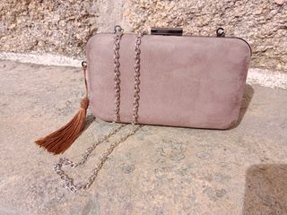 Bolso fiesta marrón 