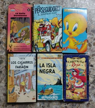 Lote películas VHS