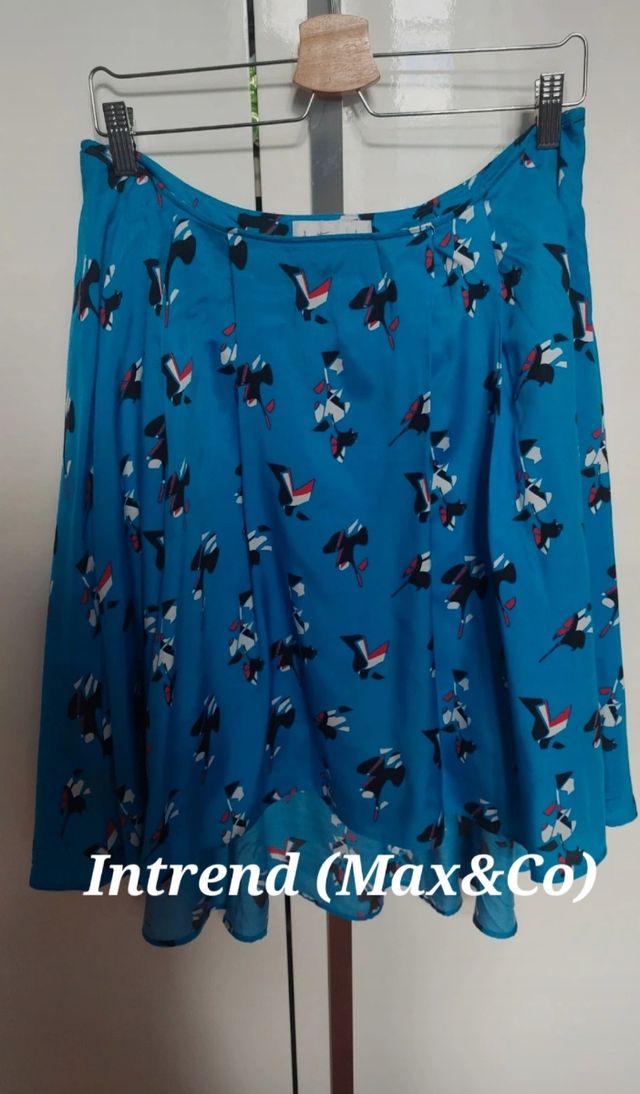 Gonna Intrend azzurra fantasia