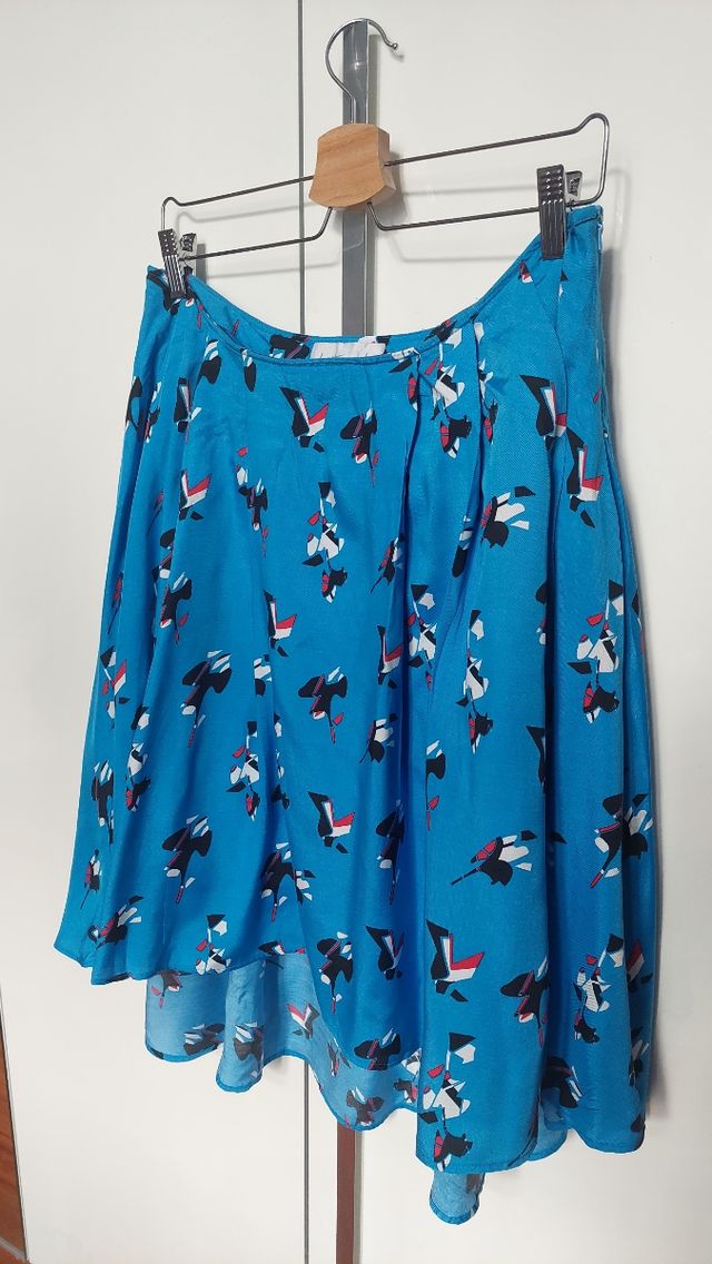 Gonna Intrend azzurra fantasia