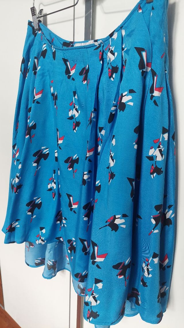 Gonna Intrend azzurra fantasia