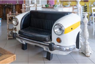 Divano Biscottini 2 Posti Stile Macchina Vintage i