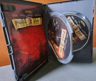 Pack DVD Piratas del Caribe