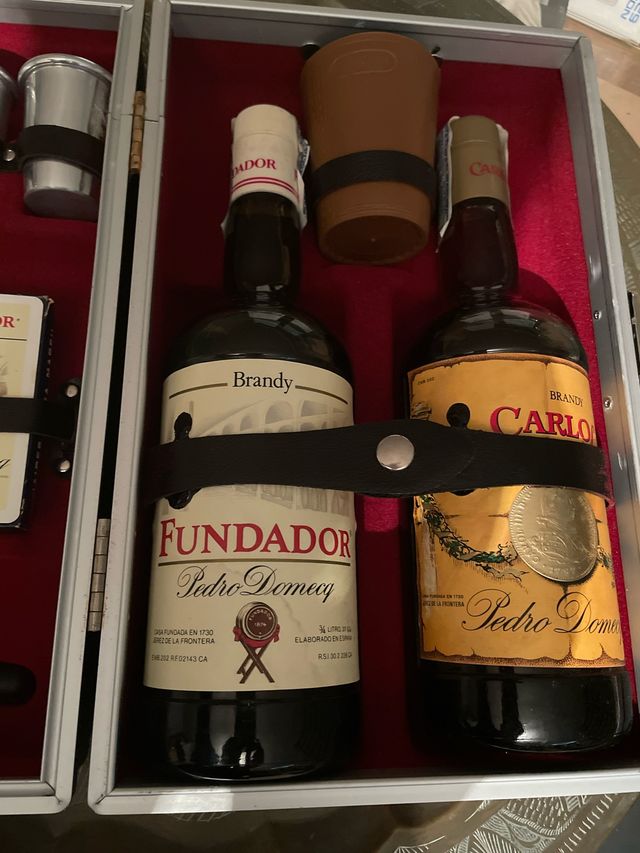 estuche brandy fundador