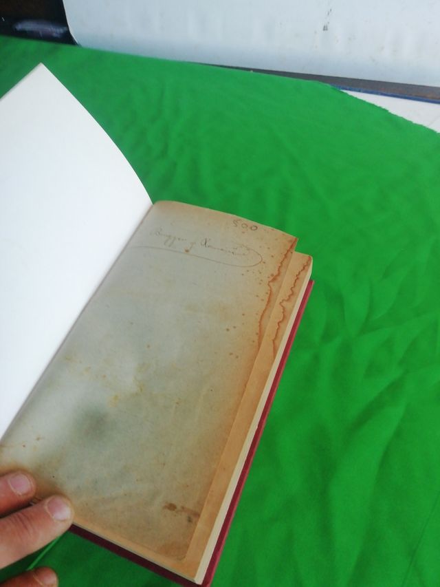 Antiguo Libro de Química del año 1916
