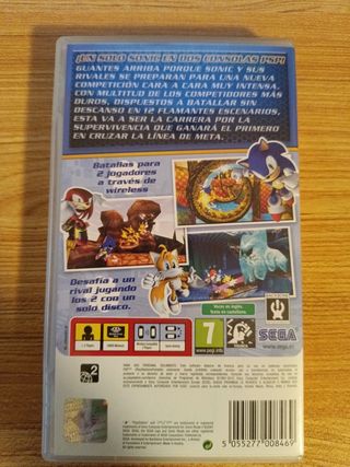 Sonic Rivals 2 Psp
