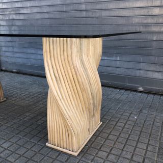 Mesa Diseño vintage by McGuire USA 1970