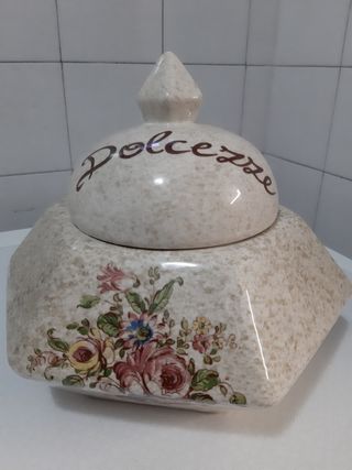 Portabiscotti in ceramica