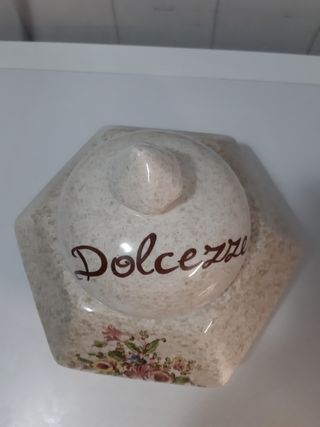 Portabiscotti in ceramica