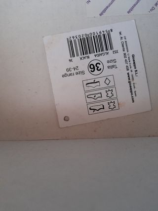 Botines ante Rojo GIOSEPPO