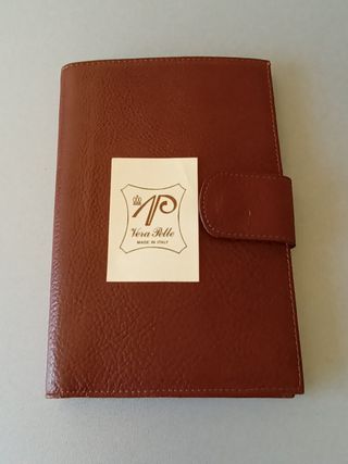 Portafoglio donna artigianale 20 x 13 vera pelle