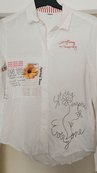 Camisa blanca Desigual